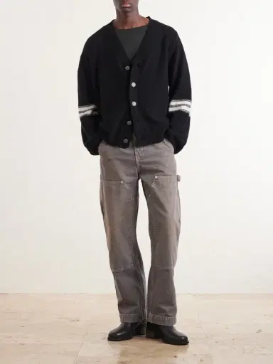 Enfants Riches Déprimés Striped Cashmere Cardigan - Men | Thumbnail 2 Enfants Riches Déprimés Striped Cashmere Cardigan - Men | Thumbnail 2