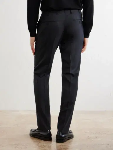 Slowear Straight-Leg Wool Suit Trousers - Men | Thumbnail 4 Slowear Straight-Leg Wool Suit Trousers - Men | Thumbnail 4