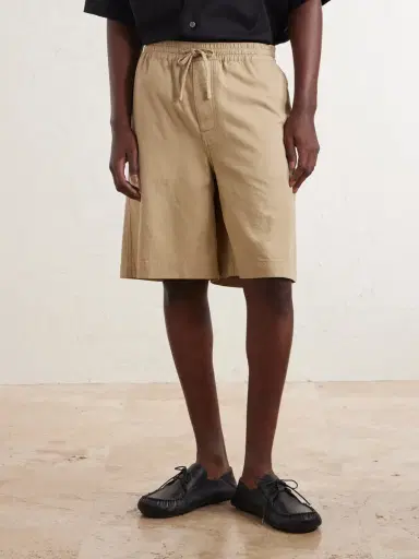 Loewe Straight-Leg Cotton Drawstring Shorts - Men | Thumbnail 3 Loewe Straight-Leg Cotton Drawstring Shorts - Men | Thumbnail 3