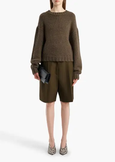 Khaite Gemma Sweater In Artichoke | Thumbnail 2 Khaite Gemma Sweater In Artichoke | Thumbnail 2