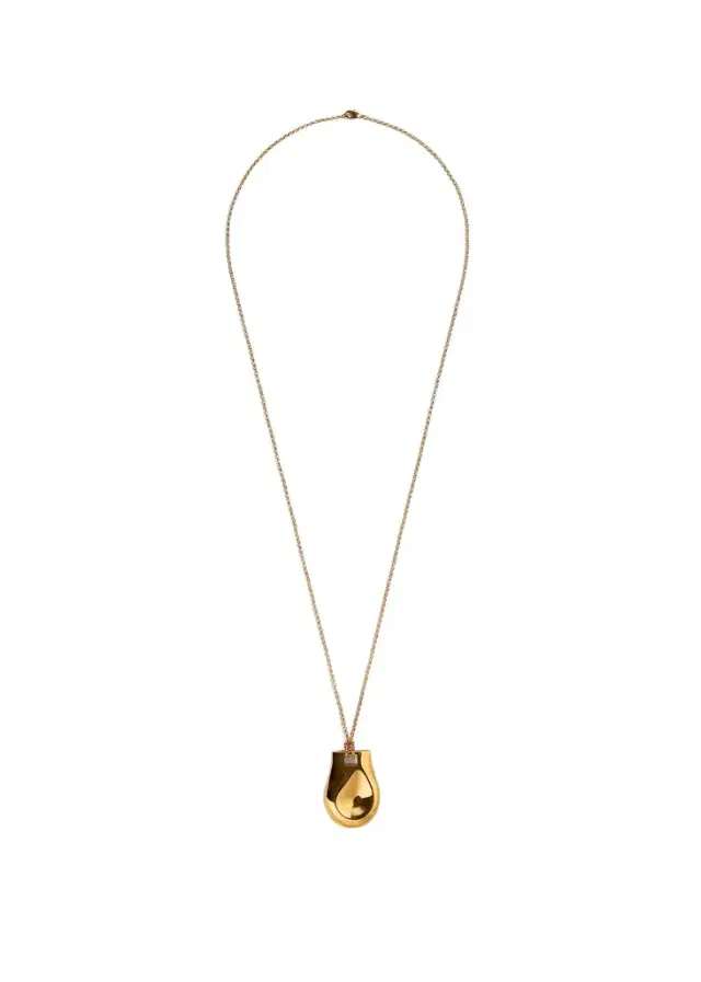 Khaite Keefe Pendant In Gold