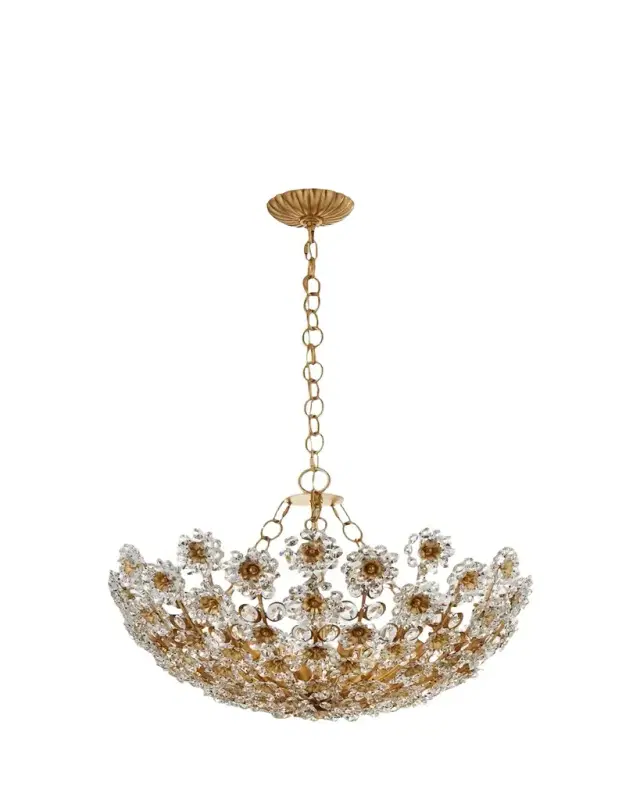 Visual Comfort Signature Claret Short Chandelier By AERIN