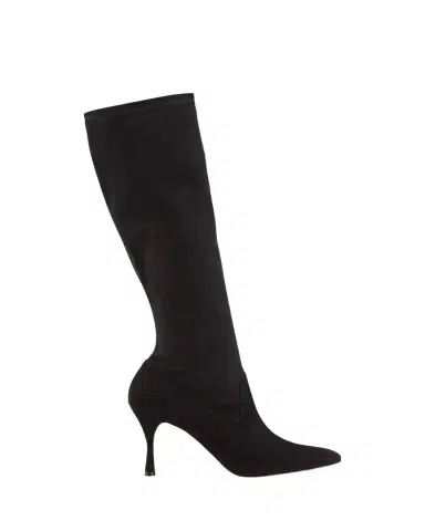 Manolo Blahnik Pamfilo 90mm Suede Knee Boots | Thumbnail 1 Manolo Blahnik Pamfilo 90mm Suede Knee Boots | Thumbnail 1