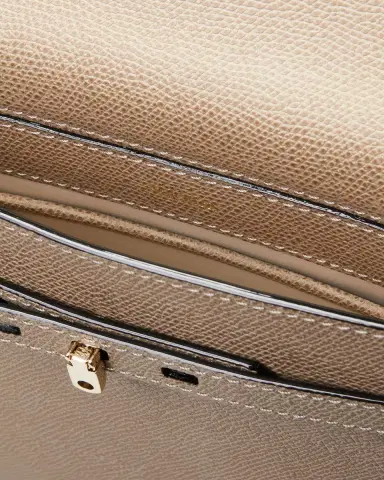 Valextra B-Tracollina Leather Shoulder Bag | Thumbnail 4