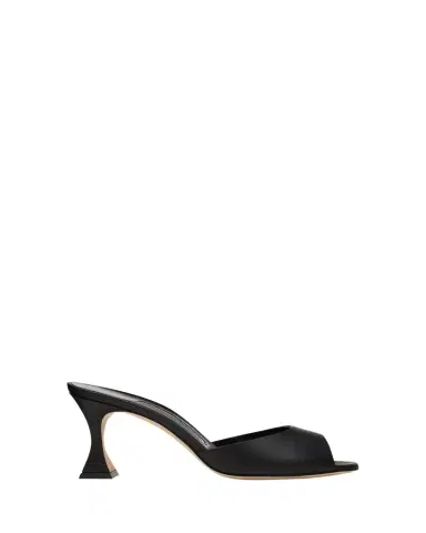 Manolo Blahnik Jadarona Leather Mule Sandals | Thumbnail 1 Manolo Blahnik Jadarona Leather Mule Sandals | Thumbnail 1