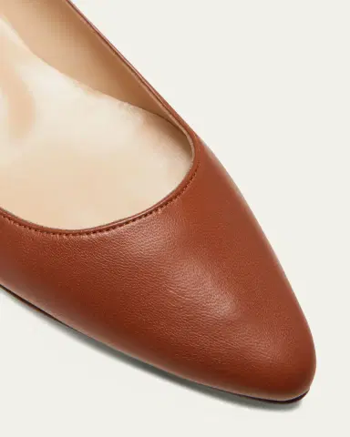 Manolo Blahnik Lanza BB Lambskin Ballerina Flats | Thumbnail 5