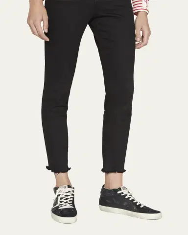 Golden Goose Mid Star Glitter Wing-Tip Sneakers | Thumbnail 2 Golden Goose Mid Star Glitter Wing-Tip Sneakers | Thumbnail 2