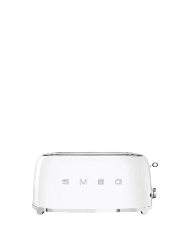 Smeg Retro 4-Slice Toaster, White