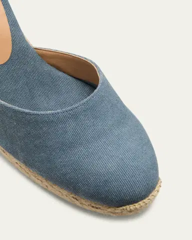 Castañer Carol Canvas Ankle-Strap Wedge Espadrilles | Thumbnail 5 Castañer Carol Canvas Ankle-Strap Wedge Espadrilles | Thumbnail 5