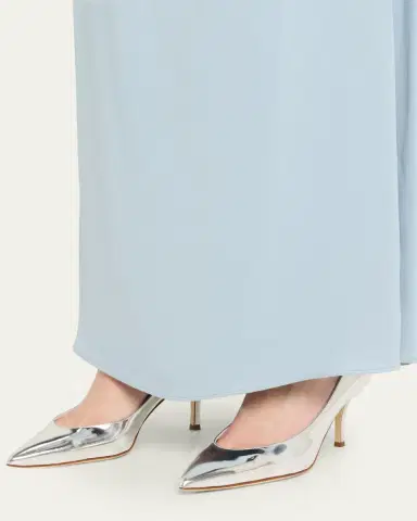 Manolo Blahnik Kietta Metallic Leather Stiletto Pumps | Thumbnail 2 Manolo Blahnik Kietta Metallic Leather Stiletto Pumps | Thumbnail 2