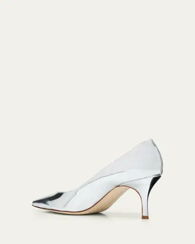 Manolo Blahnik Kietta Metallic Leather Stiletto Pumps | Thumbnail 4 Manolo Blahnik Kietta Metallic Leather Stiletto Pumps | Thumbnail 4