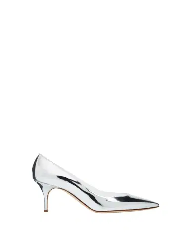 Manolo Blahnik Kietta Metallic Leather Stiletto Pumps | Thumbnail 1 Manolo Blahnik Kietta Metallic Leather Stiletto Pumps | Thumbnail 1