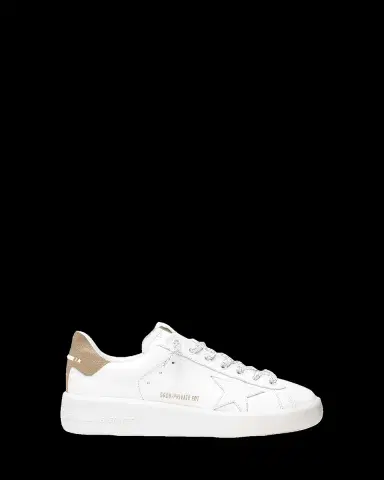 Golden Goose Purestar Mixed Leather Low-Top Sneakers | Thumbnail 2 Golden Goose Purestar Mixed Leather Low-Top Sneakers | Thumbnail 2