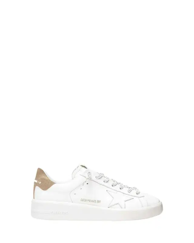 Purestar Mixed Leather Low-Top Sneakers