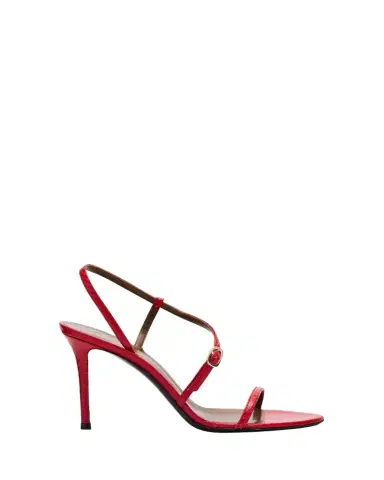 Giuseppe Zanotti Snakeskin Ankle Strap Stiletto Sandals | Thumbnail 1 Giuseppe Zanotti Snakeskin Ankle Strap Stiletto Sandals | Thumbnail 1