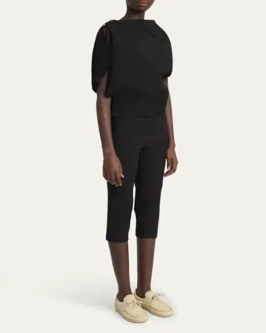 Jacquemus Moc-Toe Leather Boat Shoes | Thumbnail 3 Jacquemus Moc-Toe Leather Boat Shoes | Thumbnail 3