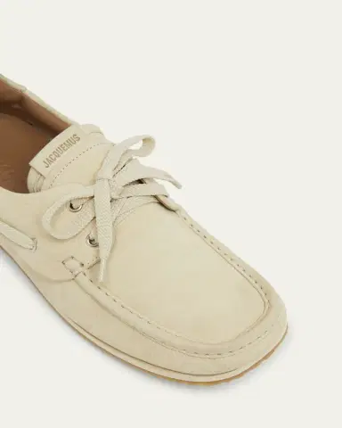 Jacquemus Moc-Toe Leather Boat Shoes | Thumbnail 5 Jacquemus Moc-Toe Leather Boat Shoes | Thumbnail 5