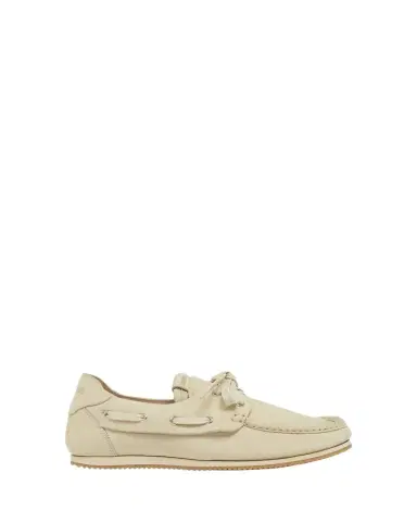 Jacquemus Moc-Toe Leather Boat Shoes | Thumbnail 1 Jacquemus Moc-Toe Leather Boat Shoes | Thumbnail 1