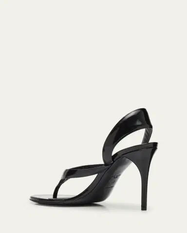 Alaïa Leather Thong Slingback Sandals | Thumbnail 4