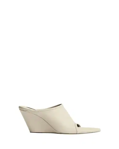 CHRISTEN Stretch Leather Wedge Slide Sandals | Thumbnail 1 CHRISTEN Stretch Leather Wedge Slide Sandals | Thumbnail 1