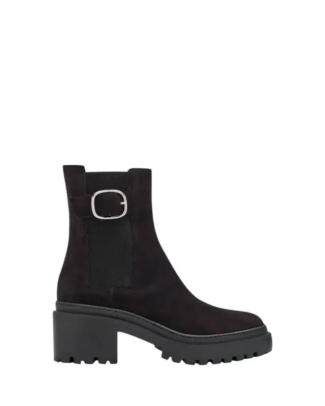 Giuseppe Zanotti Platform Suede Chelsea Boots