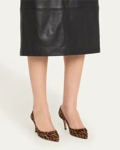 Gianvito Rossi Gianvito Leopard-Print Suede Pumps | Thumbnail 2