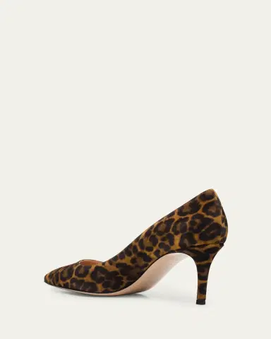 Gianvito Rossi Gianvito Leopard-Print Suede Pumps | Thumbnail 4