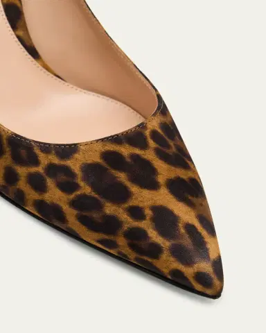 Gianvito Rossi Gianvito Leopard-Print Suede Pumps | Thumbnail 5