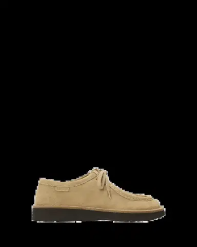Loewe Faro Suede Lace-Up Derby Shoes | Thumbnail 2
