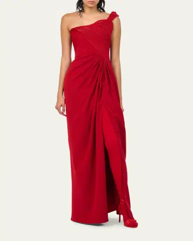 Gaurav Gupta Erytheia Sculpted One-Shoulder Column Gown | Thumbnail 2 Gaurav Gupta Erytheia Sculpted One-Shoulder Column Gown | Thumbnail 2