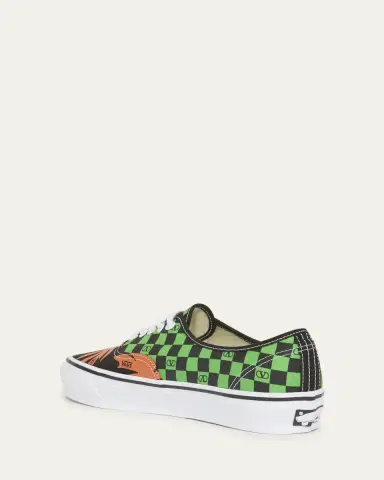 Valentino Garavani x Vans Authentic Checkerboard Tropical Sneakers | Thumbnail 4 Valentino Garavani x Vans Authentic Checkerboard Tropical Sneakers | Thumbnail 4