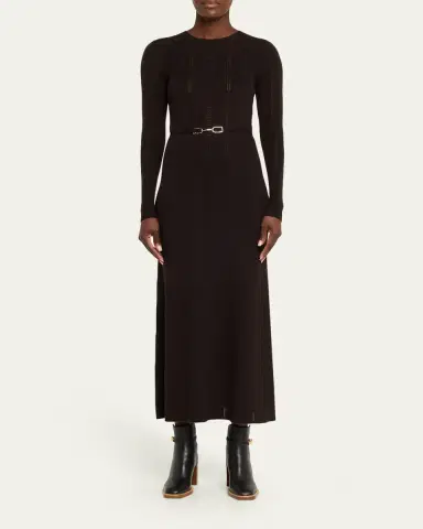 Gabriela Hearst Nina Leather Clasp Ankle Boots | Thumbnail 3