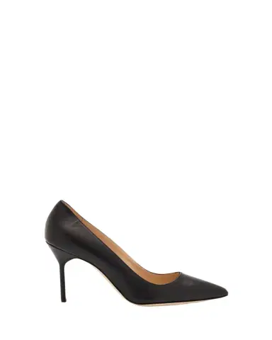 Manolo Blahnik 90mm BB Leather Pumps | Thumbnail 1
