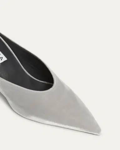Alaïa Cube Velvet Wedge Mules | Thumbnail 3 Alaïa Cube Velvet Wedge Mules | Thumbnail 3