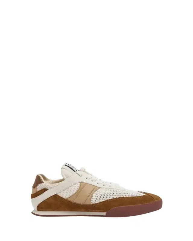 Chloe Kick Mesh and Leather Low-Top Sneakers