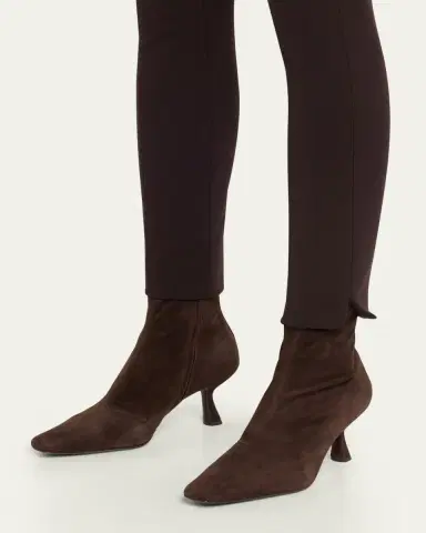 Loeffler Randall 70mm Thandy Suede Curved-Heel Booties | Thumbnail 2 Loeffler Randall 70mm Thandy Suede Curved-Heel Booties | Thumbnail 2