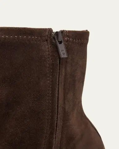 Loeffler Randall 70mm Thandy Suede Curved-Heel Booties | Thumbnail 5 Loeffler Randall 70mm Thandy Suede Curved-Heel Booties | Thumbnail 5
