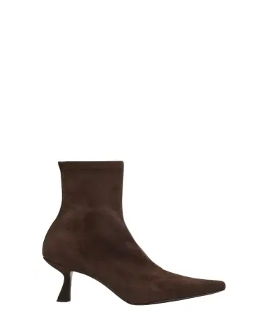 Loeffler Randall 70mm Thandy Suede Curved-Heel Booties | Thumbnail 1 Loeffler Randall 70mm Thandy Suede Curved-Heel Booties | Thumbnail 1