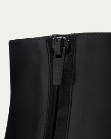 Gianvito Rossi Glove Leather Block-Heel Booties | Thumbnail 5 Gianvito Rossi Glove Leather Block-Heel Booties | Thumbnail 5