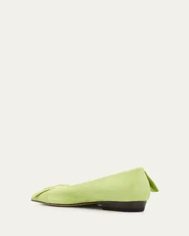 JW Anderson Suede Ruffle Ballerina Flats | Thumbnail 4 JW Anderson Suede Ruffle Ballerina Flats | Thumbnail 4
