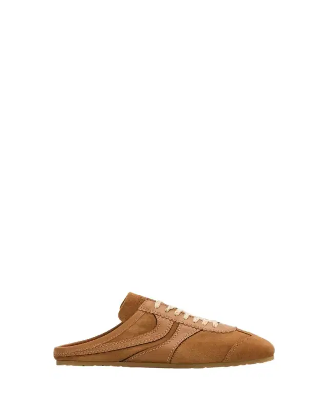 Dries Van Noten Suede Sneaker Mules