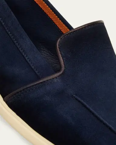 Santoni Suede Loafers | Thumbnail 3 Santoni Suede Loafers | Thumbnail 3