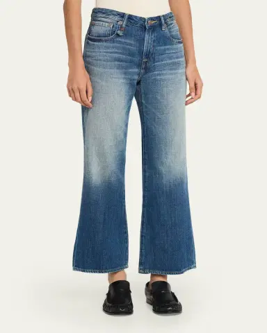 R13 Joan Cropped Flare Jeans | Thumbnail 4 R13 Joan Cropped Flare Jeans | Thumbnail 4
