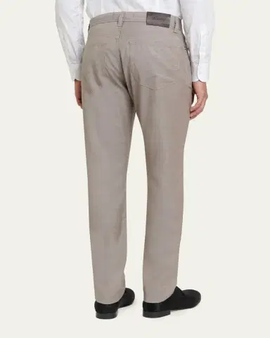 Brioni Men's Wool Slim-Fit Jeans | Thumbnail 3 Brioni Men's Wool Slim-Fit Jeans | Thumbnail 3