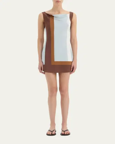 SIR. Marais Silk Mini Dress | Thumbnail 2