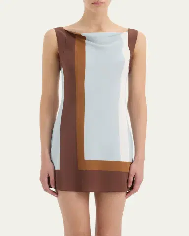 SIR. Marais Silk Mini Dress | Thumbnail 4