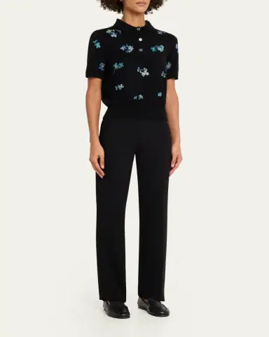 Libertine Bluebell Lane Cashmere Polo Sweater | Thumbnail 2 Libertine Bluebell Lane Cashmere Polo Sweater | Thumbnail 2