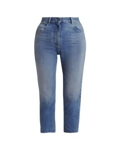 Valentino Garavani High-Rise Skinny-Leg Crop Jeans | Thumbnail 1 Valentino Garavani High-Rise Skinny-Leg Crop Jeans | Thumbnail 1