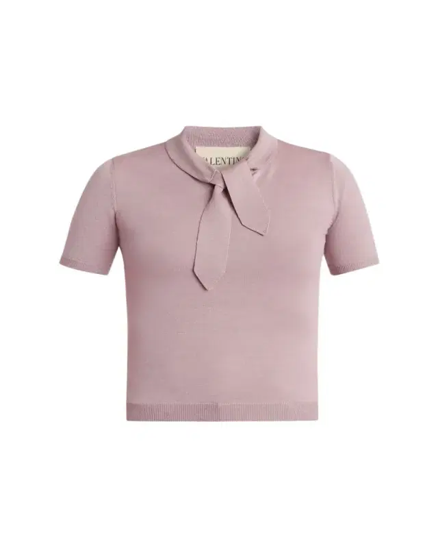 Valentino Garavani Tieneck Knit Top