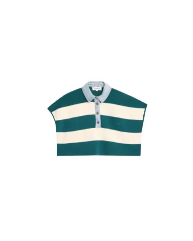 SEROYA Corsa Striped Cotton Top | Thumbnail 1 SEROYA Corsa Striped Cotton Top | Thumbnail 1